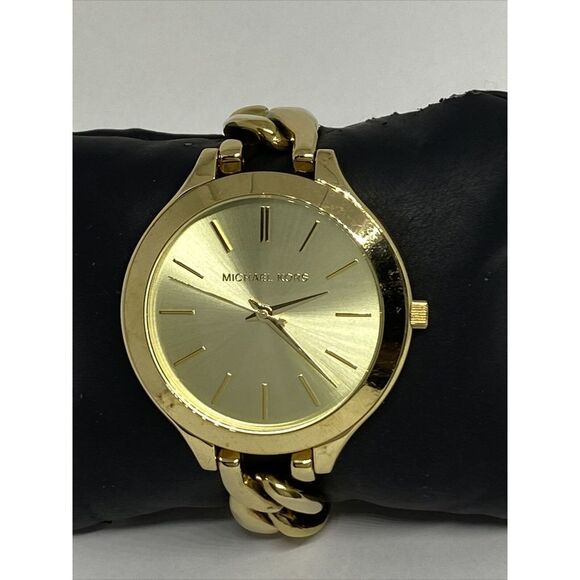 Michael Kors Runway MK3222 Womens Stainless Steel Analog Dial Quartz Watch EY115 - Picture 3 of 8